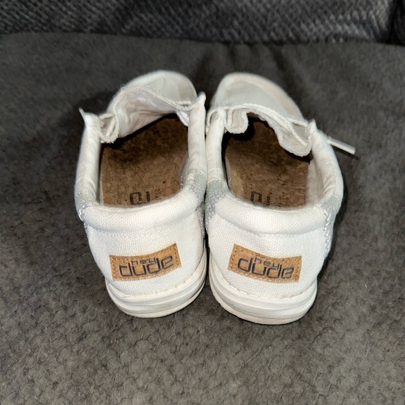 Men’s Wally Linen Hey Dude Shoes Size 7 - Picture 4 of 7